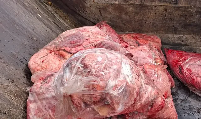 Viranşehir’de 2 Ton Kaçak Et Ele Geçirildi