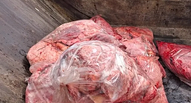 Viranşehir’de 2 Ton Kaçak Et Ele Geçirildi