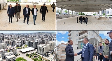 Başkan Nihat Çiftçi, Modern Semt Pazarı Çalışmalarını İnceledi