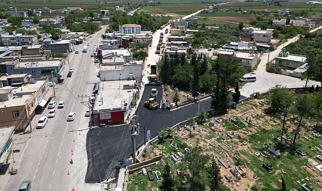 Büyükşehir, Kısas-Yardımcı Yolunda Asfalt Serimine Başladı
