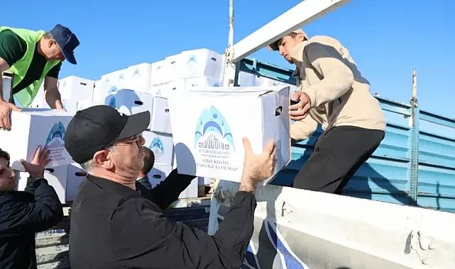 Eyyübiye Belediyesi Bayram Sevincini Uzaklara Ulaştırdı