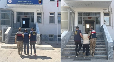 Hapis Cezası Bulunan 2 Firari Jandarma Tarafından Yakalandı