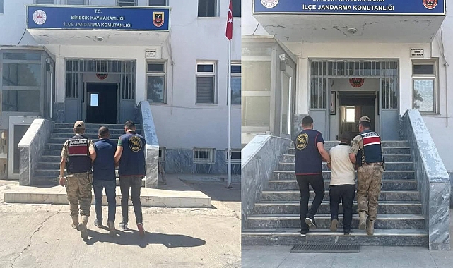 Hapis Cezası Bulunan 2 Firari Jandarma Tarafından Yakalandı