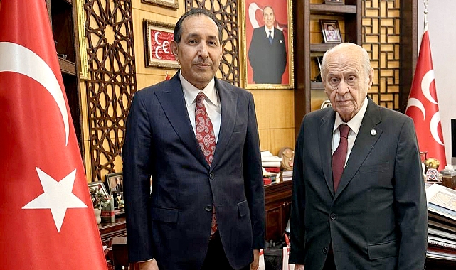 Mahmut Güneş, Genel Başkan Devlet Bahçeli’yi Ziyaret Etti