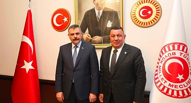 MHP’li Vekil İbrahim Özyavuz, İçişleri Bakanı Mustafa Çiftçi İle Görüştü