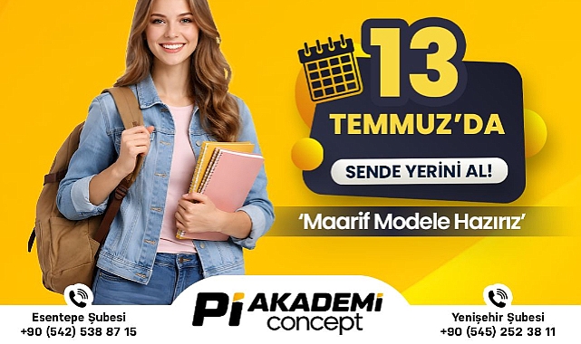 Pi Akademi Concept’ten TYT-AYT-LGS Öğrencilerine Özel Yaz Kampı Başlıyor!